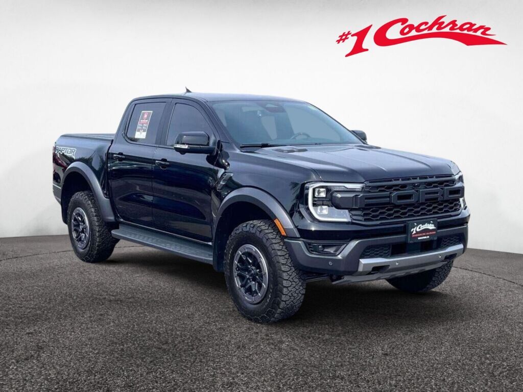Shadow Black 2025 Ford Ranger Pickup Truck Four-Wheel Drive Automatic