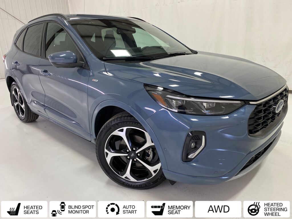 2023 Ford Escape ST-Line Elite Vapor Blue Metallic at Bob Ruth Ford