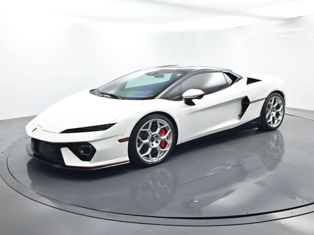 Bianco Monocerus Metallic 2026 Lamborghini Temerario Coupe All-Wheel Drive 8-Speed Dual Clutch