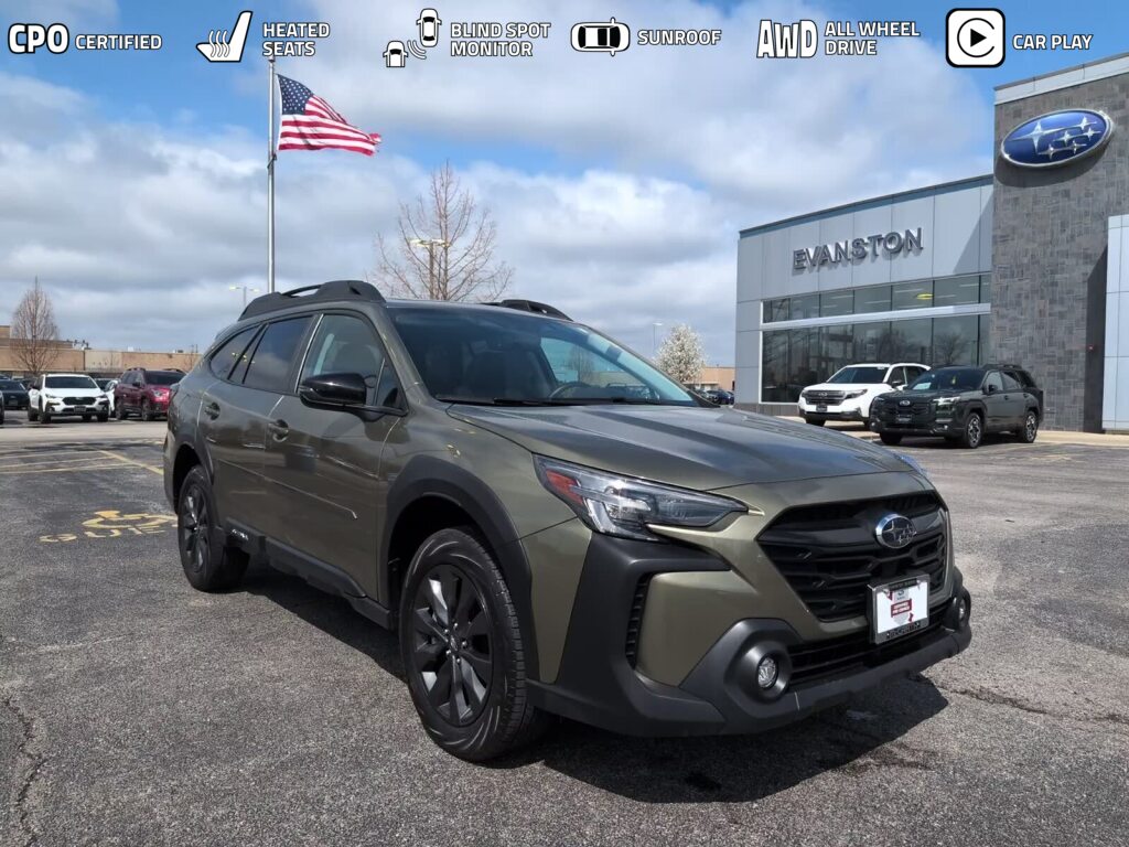 Autumn Green Metallic 2025 Subaru Outback SUV / Crossover All-Wheel Drive Continuously Variable Transmission