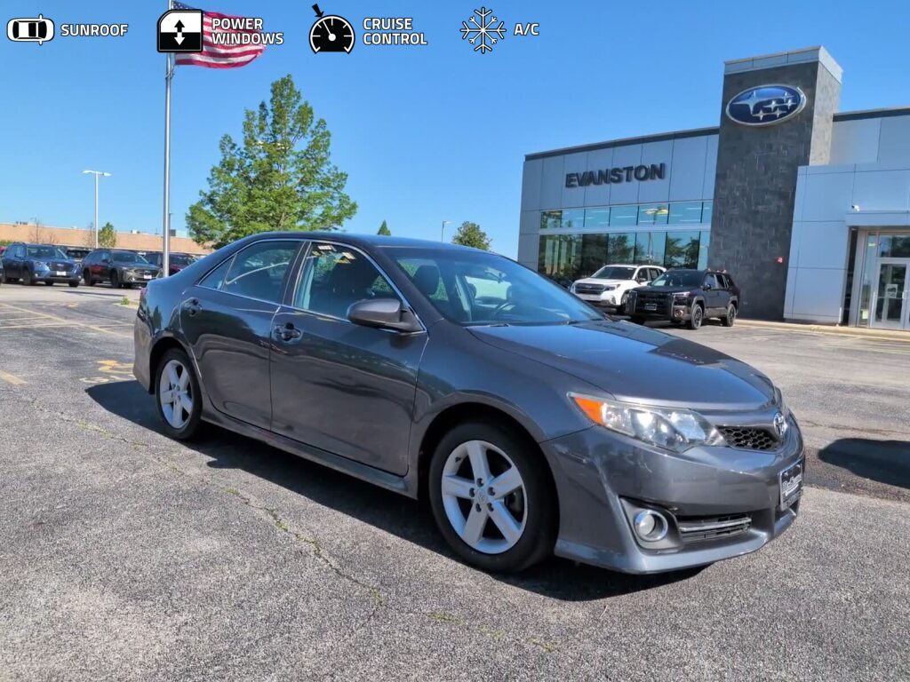 Magnetic Gray Metallic 2012 Toyota Camry Sedan Front-Wheel Drive 6-Speed Automatic