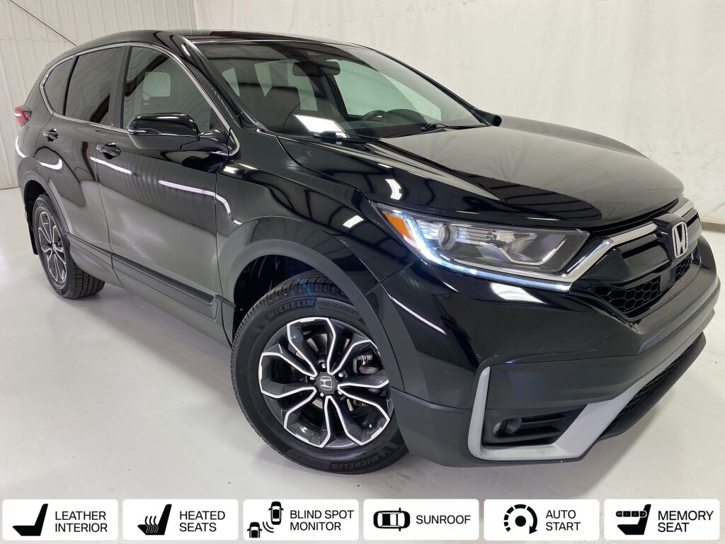 2021 Honda CR-V EX-L Crystal Black Pearl at Honda North