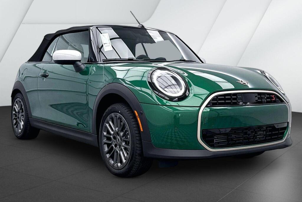 British Racing Green IV Metallic 2026 MINI Cooper Convertible Front-Wheel Drive 7-Speed Dual Clutch