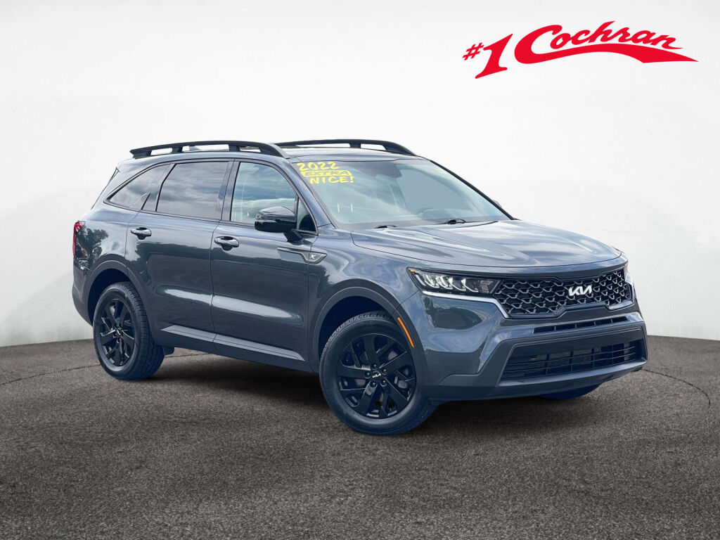 Gray (Gravity Grey) 2022 Kia Sorento SUV / Crossover All-Wheel Drive 8-Speed Automatic