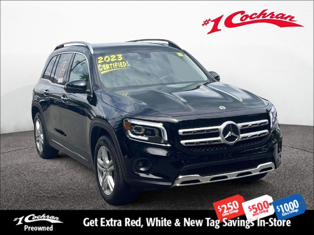 Night Black 2023 Mercedes-Benz GLB SUV / Crossover All-Wheel Drive 8-Speed Automatic