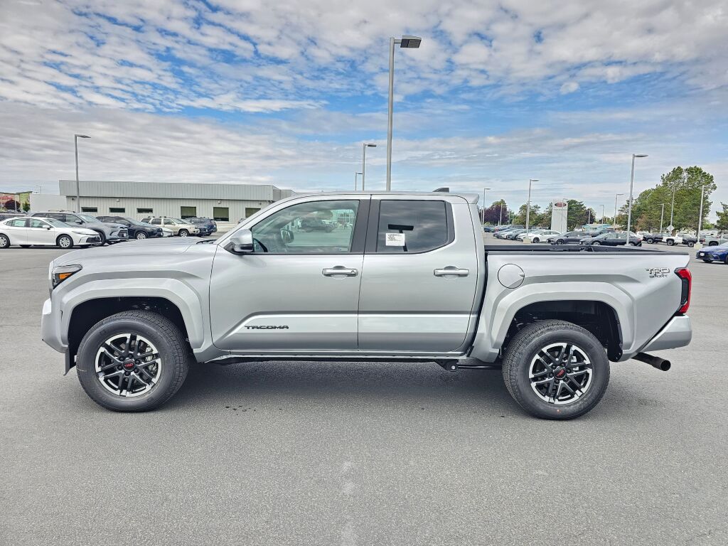 Celestial Silver Metallic 2026 Toyota Tacoma Pickup Truck Four-Wheel Drive 8-Speed Automatic