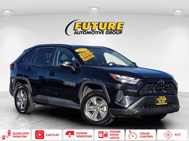 Midnight Black Metallic 2024 Toyota RAV4 SUV / Crossover Front-Wheel Drive 8-Speed Automatic