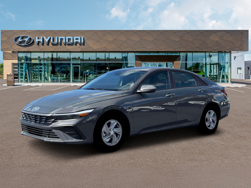 Ecotronic Gray 2026 Hyundai Elantra Sedan Front-Wheel Drive Continuously Variable Transmission