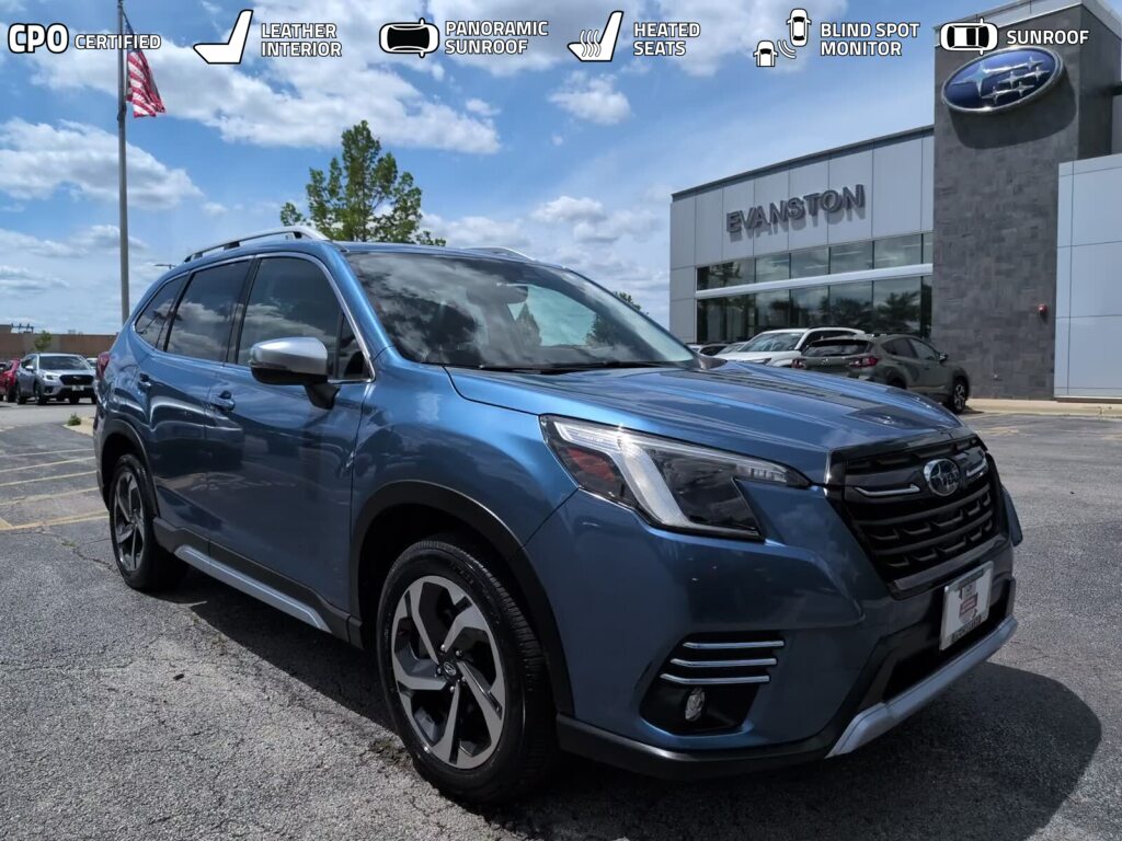 Horizon Blue Pearl 2023 Subaru Forester SUV / Crossover All-Wheel Drive Continuously Variable Transmission