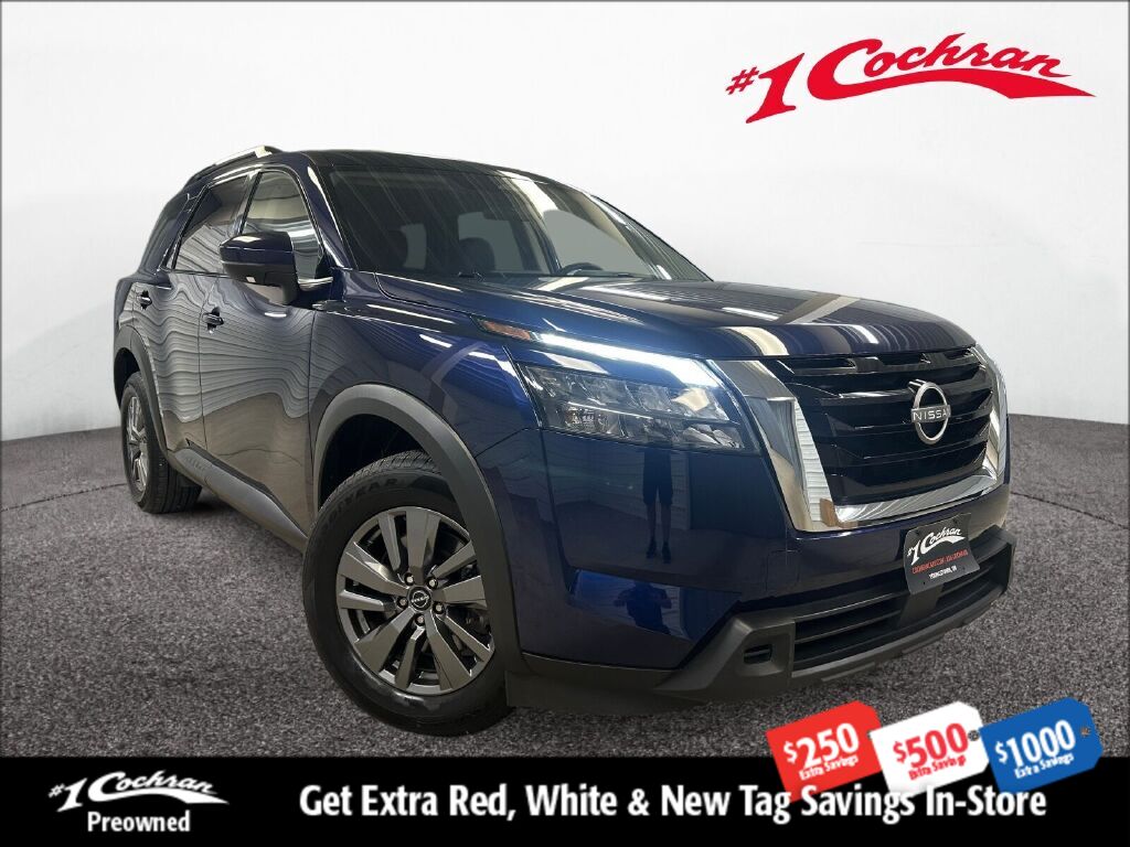 Deep Ocean Blue Pearl 2025 Nissan Pathfinder SUV / Crossover All-Wheel Drive 9-Speed Automatic