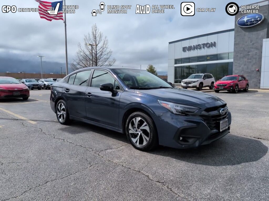 Cosmic Blue Pearl 2025 Subaru Legacy Sedan All-Wheel Drive Continuously Variable Transmission