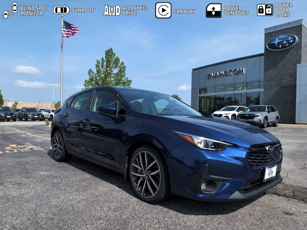 Sapphire Blue Pearl 2026 Subaru Impreza Wagon All-Wheel Drive Continuously Variable Transmission