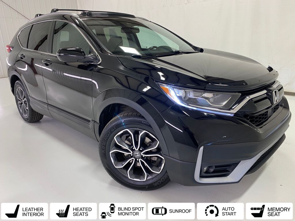 2020 Honda CR-V EX-L Crystal Black Pearl at Bob Ruth Ford