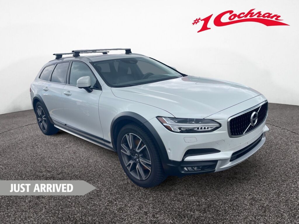 Ice White 2018 Volvo V90 Wagon All-Wheel Drive 8-Speed Automatic