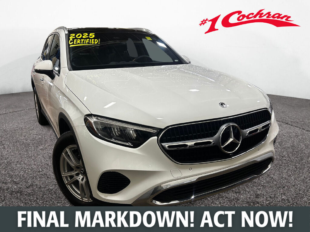 Polar White 2025 Mercedes-Benz GLC SUV / Crossover All-Wheel Drive 9-Speed Automatic
