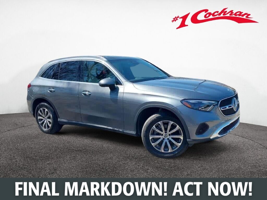 Gray (Selenite Grey Metallic) 2023 Mercedes-Benz GLC SUV / Crossover All-Wheel Drive 9-Speed Automatic