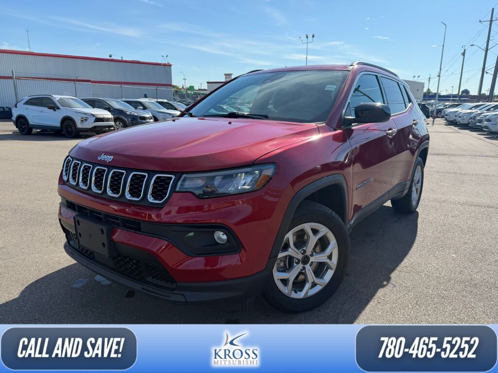 Red Hot Pearlcoat 2025 Jeep Compass SUV / Crossover 8-Speed Automatic Overdrive