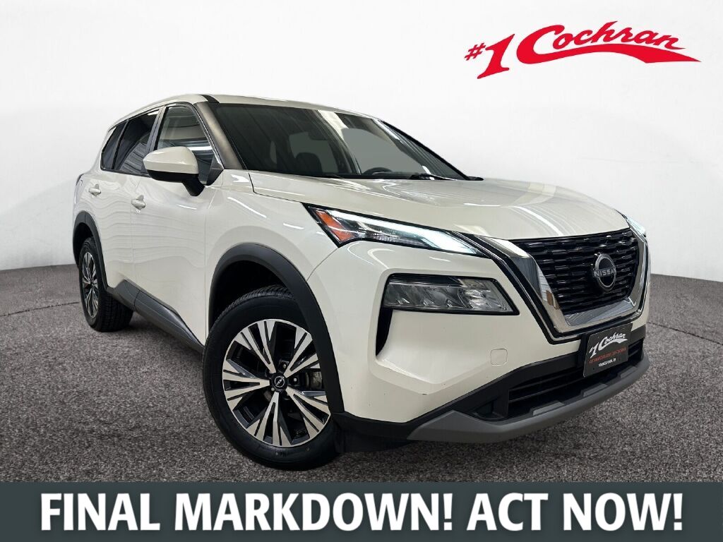 Pearl White Tricoat 2023 Nissan Rogue SUV / Crossover All-Wheel Drive Continuously Variable Transmission