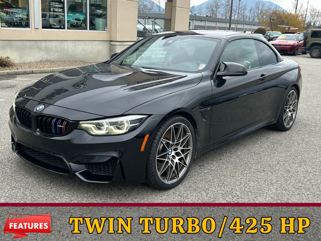 2018 BMW M4 Convertible Rear-Wheel Drive 6-Speed Manual