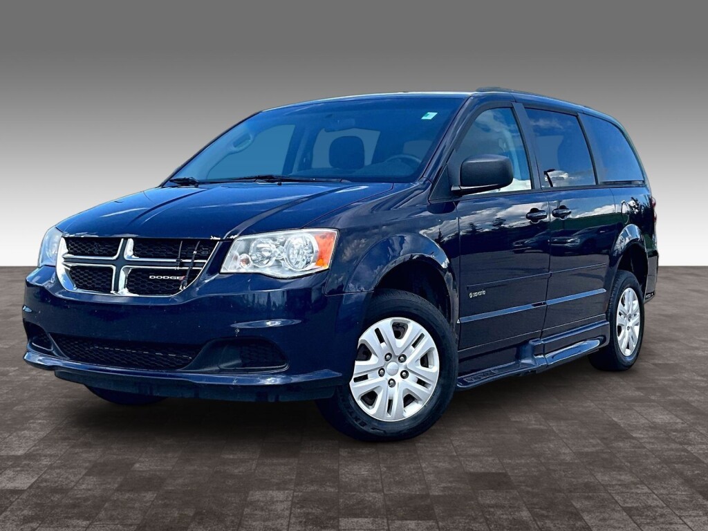 Blue 2013 Dodge Grand Caravan Minivan Front-Wheel Drive Automatic