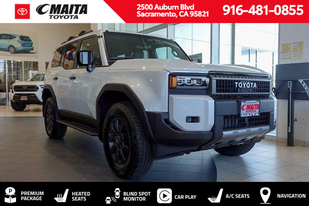 White (Wind Chill Pearl) 2027 Toyota Land Cruiser SUV / Crossover  8-Speed Automatic