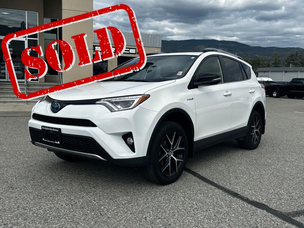 2018 Toyota RAV4 Hybrid SE AWD