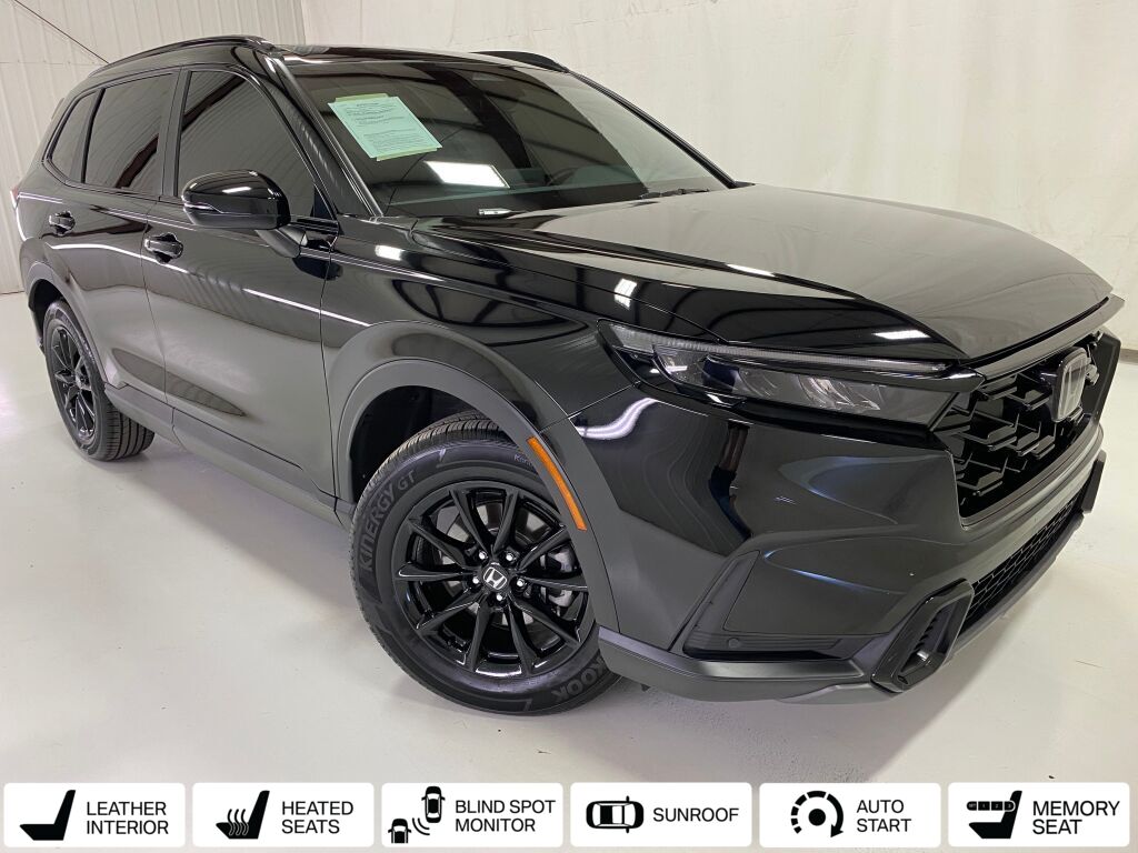 2026 Honda CR-V Hybrid Sport-L Crystal Black Pearl at Honda North