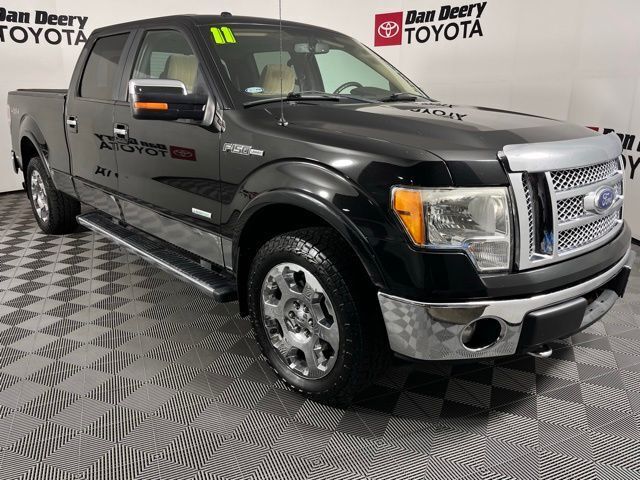 Tuxedo Black Metallic 2011 Ford F-150 Pickup Truck Four-Wheel Drive 6-Speed Automatic