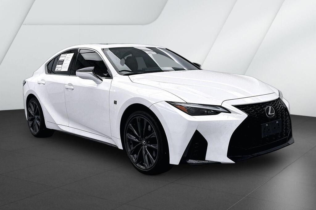 Ultra White 2024 Lexus IS Sedan All-Wheel Drive Automatic