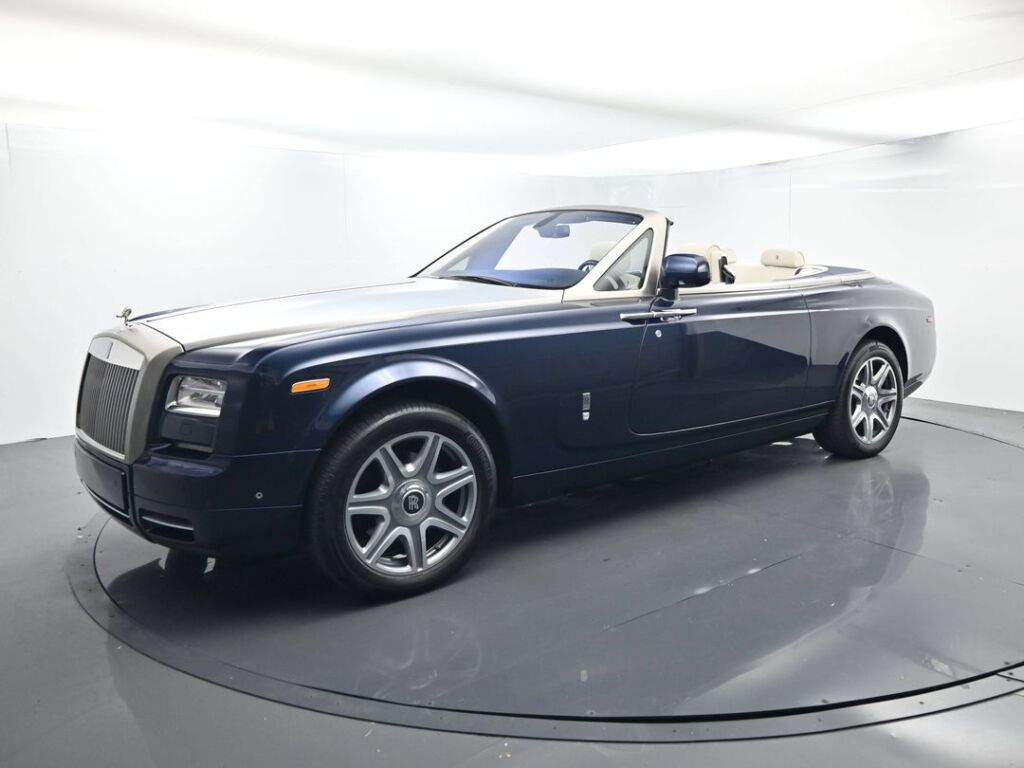 Midnight Sapphire 2016 Rolls-Royce Phantom Drophead Coupe Convertible Rear-Wheel Drive 8-Speed Automatic