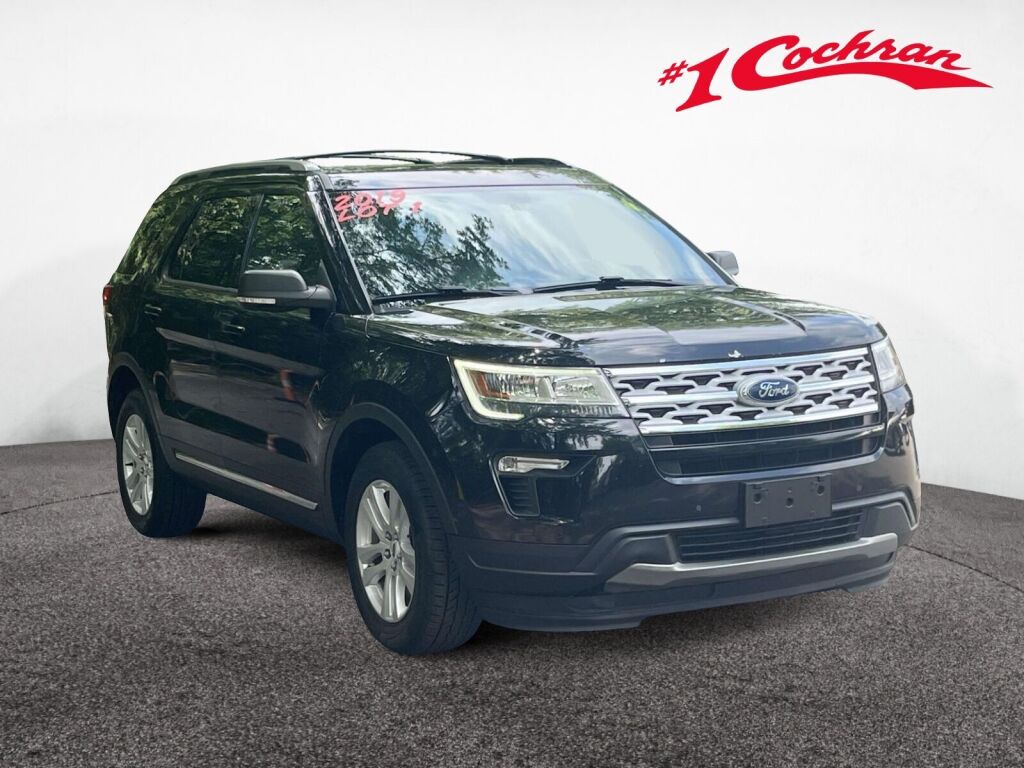 Agate Black Metallic 2019 Ford Explorer SUV / Crossover All-Wheel Drive 6-Speed Automatic