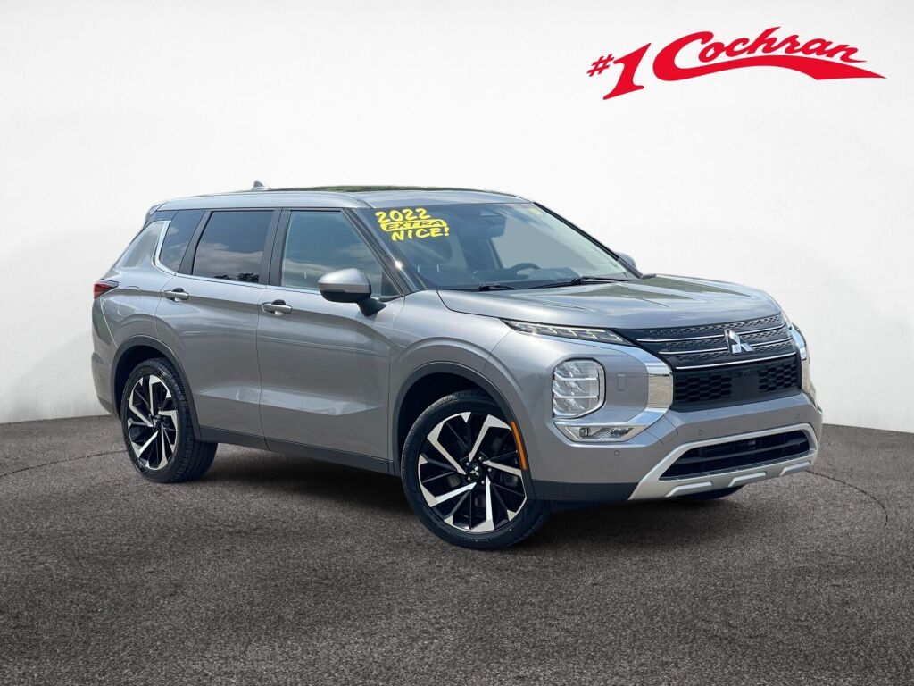 Mercury Gray Metallic 2022 Mitsubishi Outlander SUV / Crossover All-Wheel Drive Continuously Variable Transmission