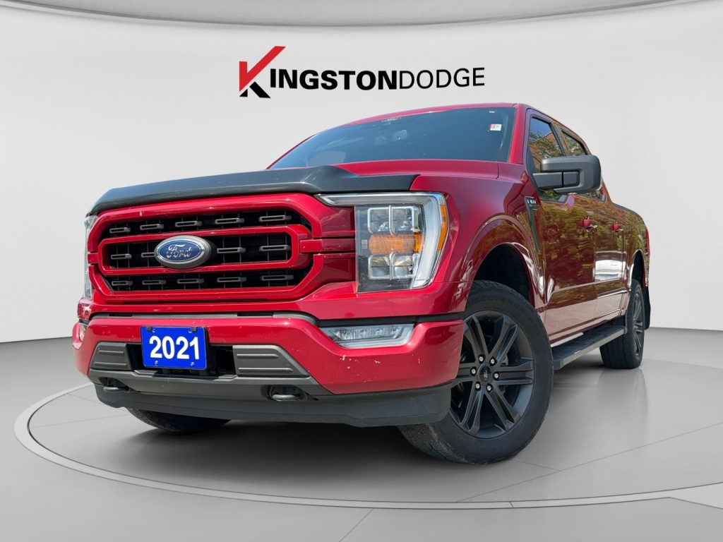 Rapid Red Metallic Tinted Clearcoat 2021 Ford F-150 Pickup Truck Four-Wheel Drive Automatic