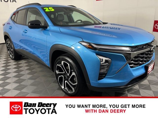Marina Blue Metallic 2025 Chevrolet Trax SUV / Crossover Front-Wheel Drive 6-Speed Automatic