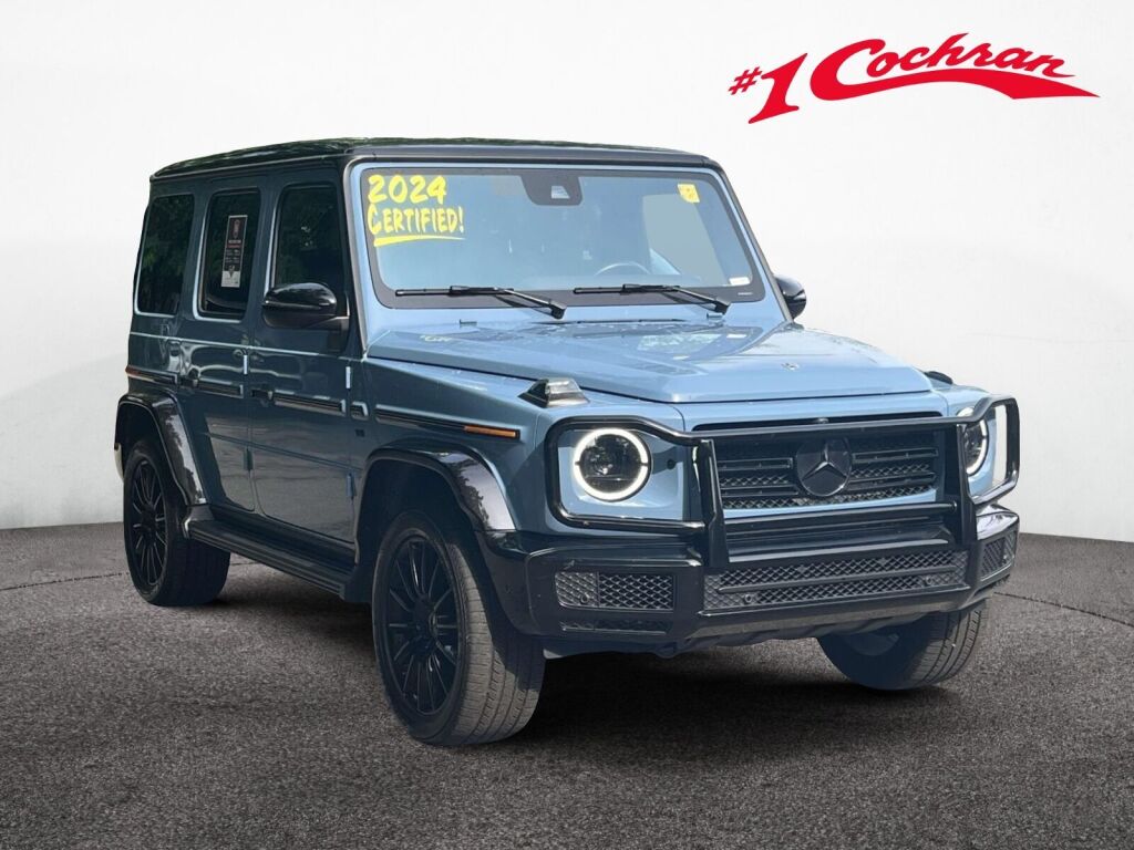 MANUFAKTUR China Blue Non-Metallic 2024 Mercedes-Benz G-Class SUV / Crossover All-Wheel Drive 9-Speed Automatic