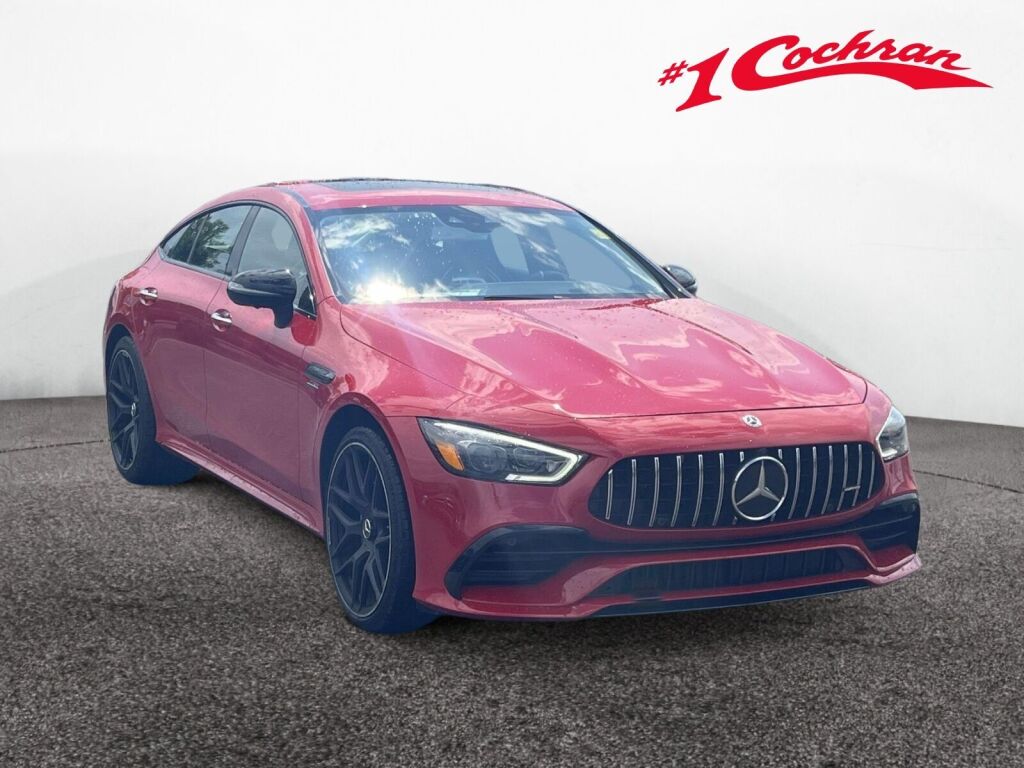 Jupiter Red 2020 Mercedes-Benz AMG GT Sedan All-Wheel Drive 9-Speed Automatic