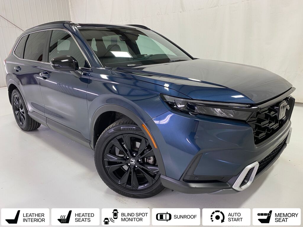 2024 Honda CR-V Hybrid Sport Touring Canyon River Blue Metallic at Honda North