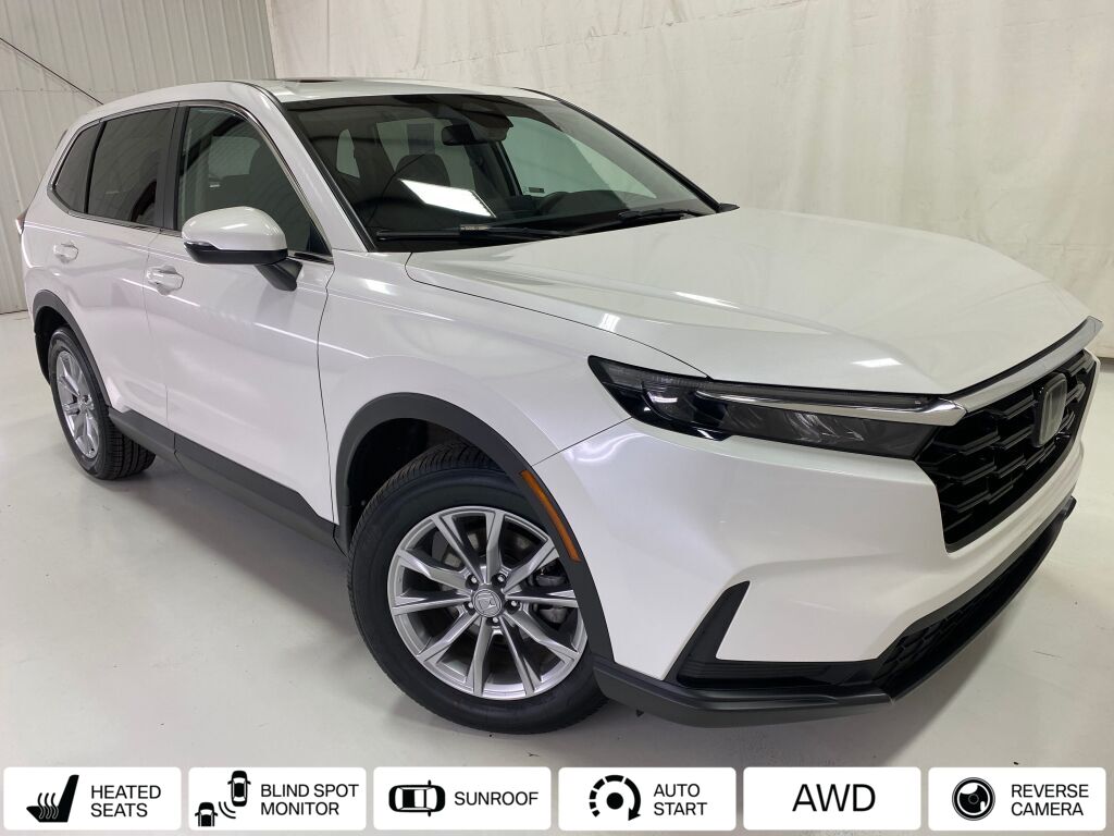 2024 Honda CR-V EX Platinum White Pearl at South Hills Kia