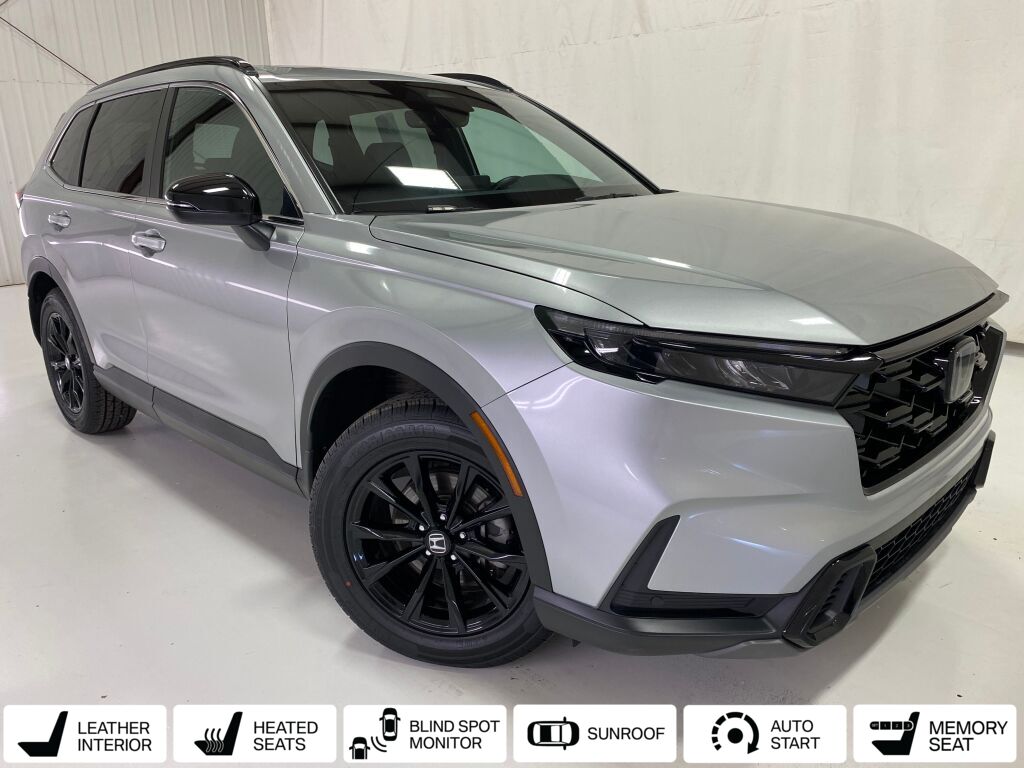 2025 Honda CR-V Hybrid Sport-L Solar Silver Metallic at Honda North