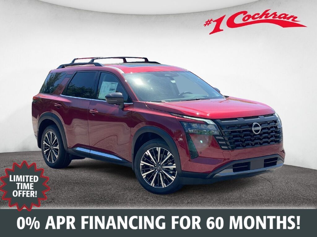 Red (Scarlet Ember Tintcoat) 2026 Nissan Pathfinder SUV / Crossover All-Wheel Drive 9-Speed Automatic