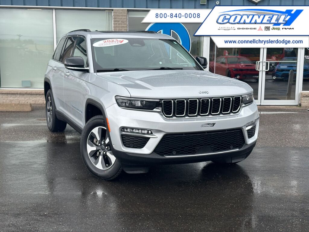 SILVER ZYNITH 2023 Jeep Grand Cherokee 4xe SUV / Crossover 8-Speed Automatic