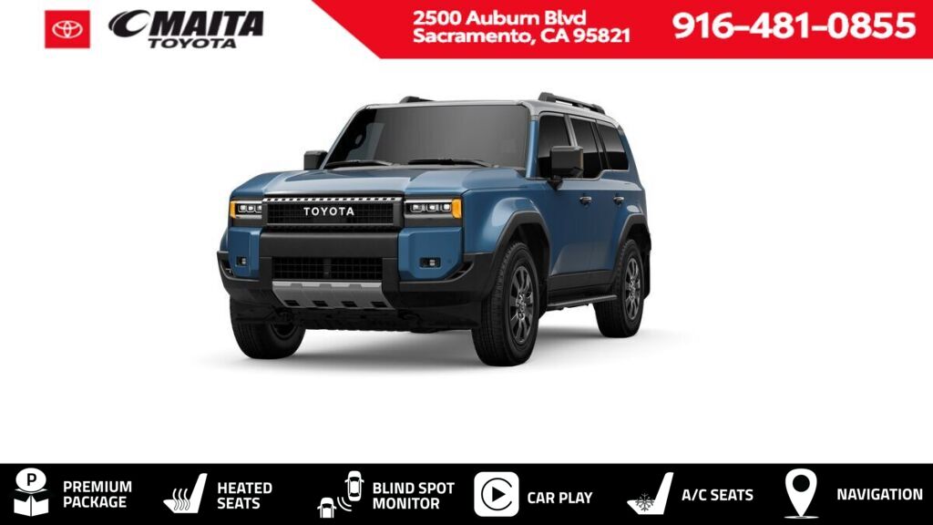Heritage Blue/Grayscape 2027 Toyota Land Cruiser SUV / Crossover 8-Speed Automatic