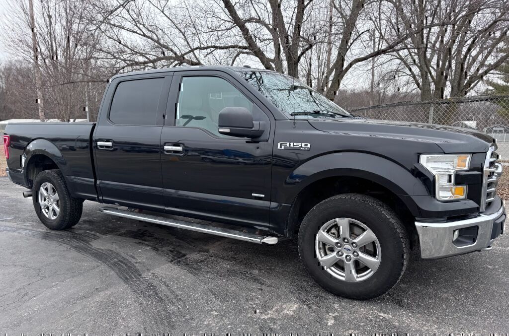 Shadow Black 2016 Ford F-150 Pickup Truck Four-Wheel Drive 6-Speed Automatic