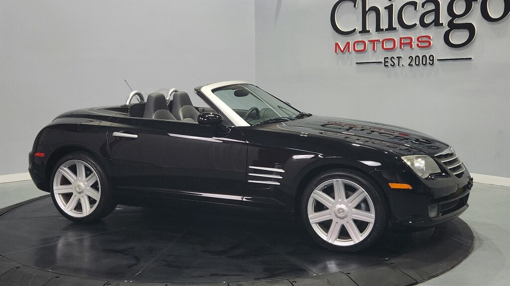 Black Clearcoat 2006 Chrysler Crossfire Convertible Rear-Wheel Drive 6-Speed Manual