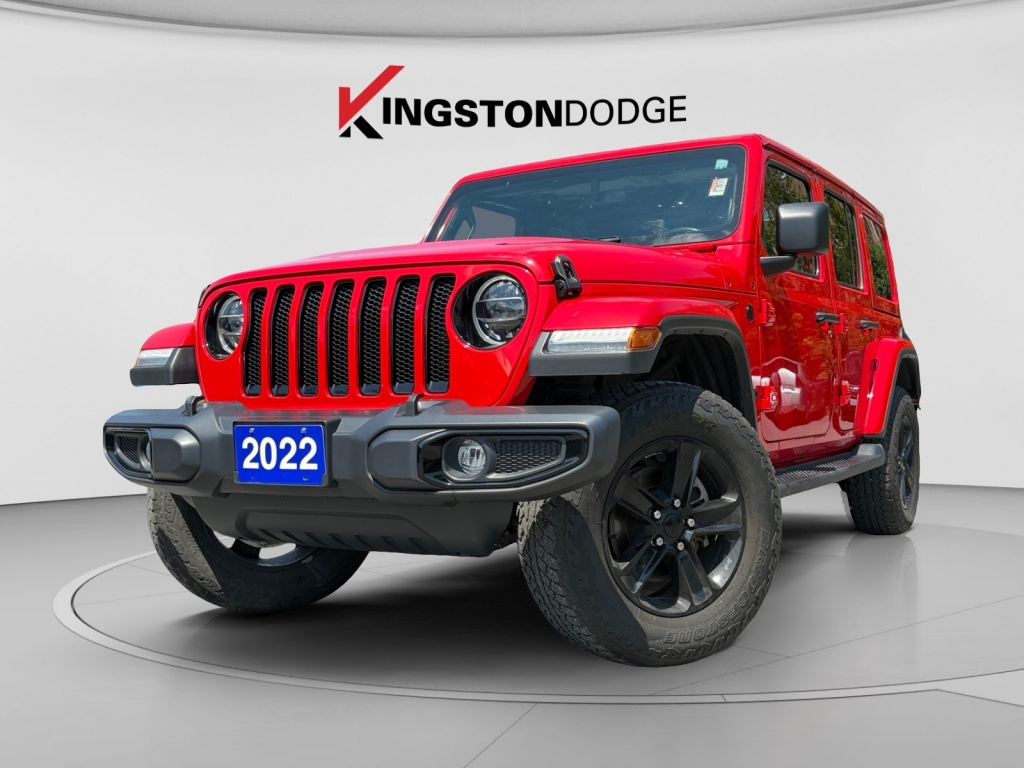 Firecracker Red 2022 Jeep Wrangler SUV / Crossover Four-Wheel Drive 8-Speed Automatic