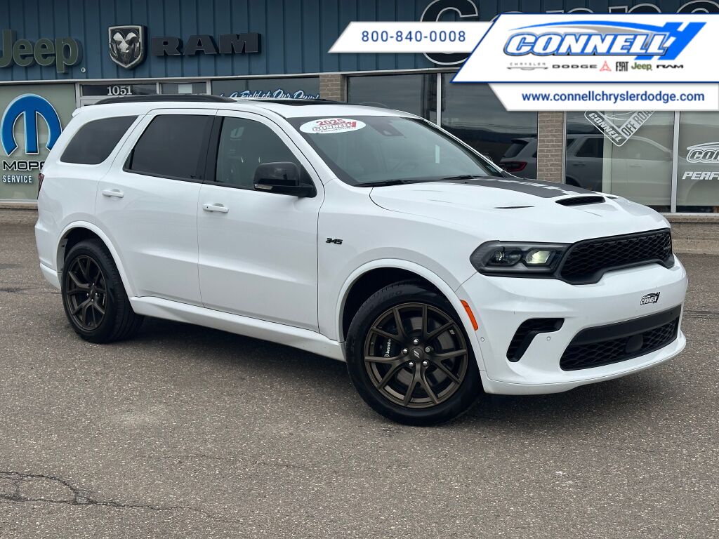 White 2025 Dodge Durango SUV / Crossover All-Wheel Drive 8-Speed Automatic