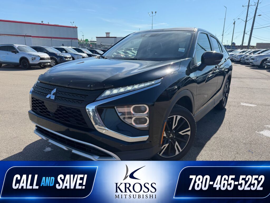 Tarmac Black Pearl 2025 Mitsubishi Eclipse Cross SUV / Crossover All-Wheel Drive 8-Speed CVT