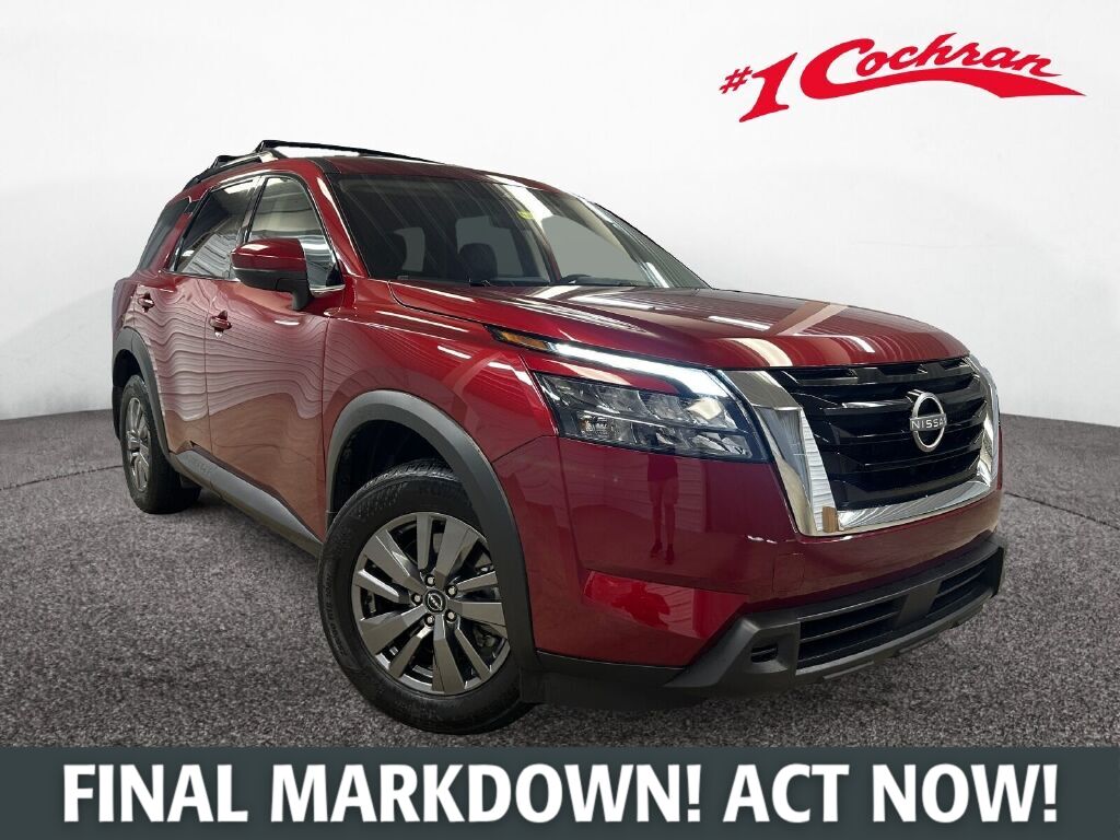 Red (Scarlet Ember Tintcoat) 2025 Nissan Pathfinder SUV / Crossover All-Wheel Drive 9-Speed Automatic