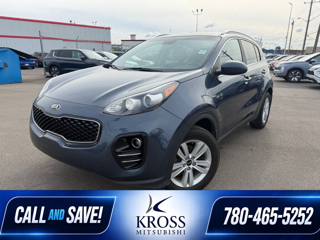 Storm Blue 2017 Kia Sportage SUV / Crossover All-Wheel Drive 6-Speed Automatic Overdrive