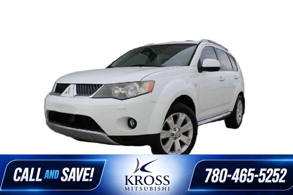 Diamond White Pearl 2008 Mitsubishi Outlander SUV / Crossover Front-Wheel Drive Automatic